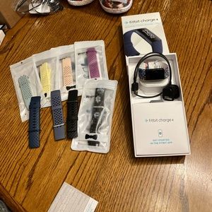 FitBit Charge 4 with numerous replacement plans